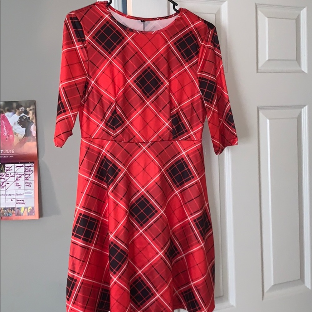 Plaid Dress